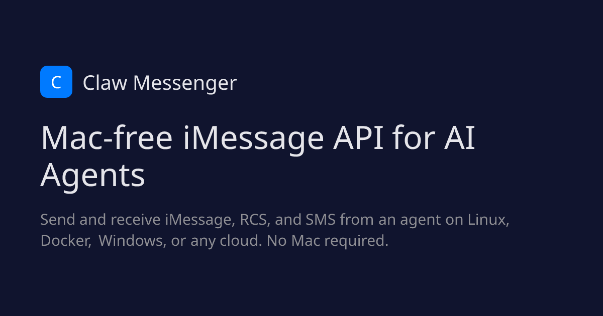 Claw Messenger
